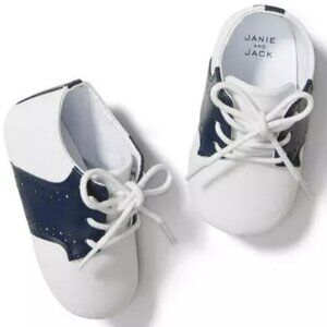 Janie and Jack Saddle Crib Shoe Size 12-18M